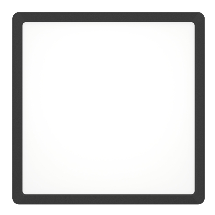 Eglo - Plafoniera a LED/13W/230V 2700/4000/6500K 29x29cm nera