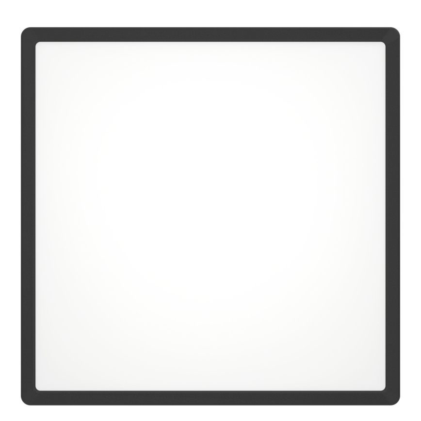 Eglo - Plafoniera LED/17,5W/230V 2700/4000/6500K 39x39 cm nera