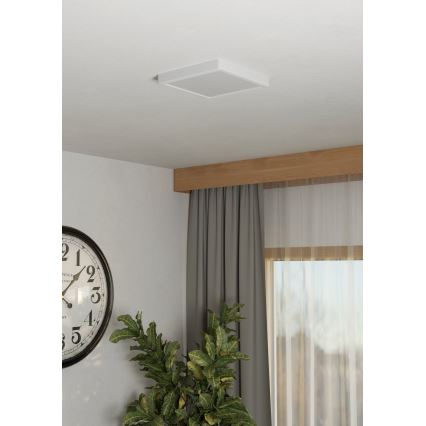 Eglo - Plafoniera LED/10,5W/230V 2700/4000/6500K 22x22 cm bianca