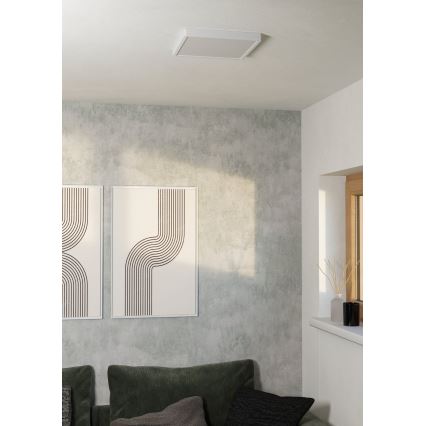 Eglo - Plafoniera a soffitto LED/13W/230V 2700/4000/6500K 29x29 cm bianca