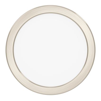 Eglo - Plafoniera LED/7,5W/230V 2700/4000/6500K Ø 16,6 cm cromo satinato