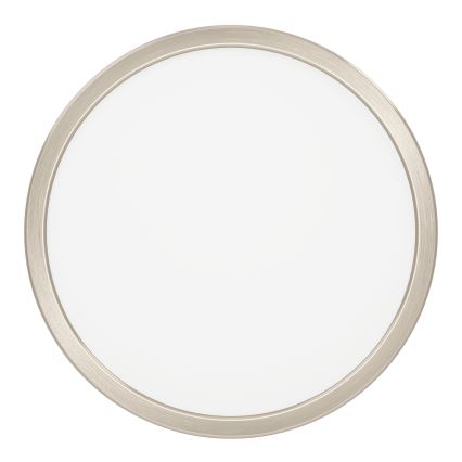 Eglo - Plafoniera LED/14,2W/230V 2700/4000/6500K Ø 27,8 cm cromo opaco