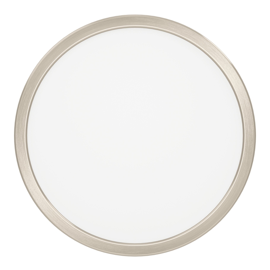 Eglo - Plafoniera LED/14,2W/230V 2700/4000/6500K Ø 27,8 cm cromo opaco