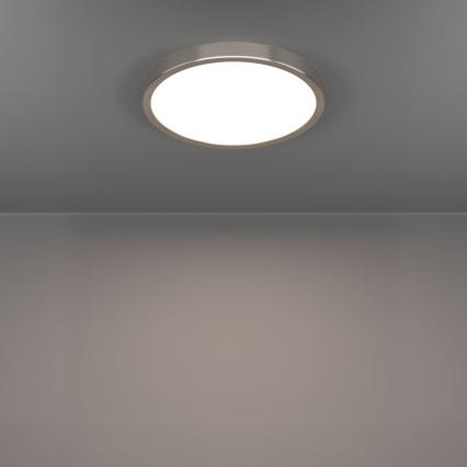 Eglo - Plafoniera LED/14,2W/230V 2700/4000/6500K Ø 27,8 cm cromo opaco