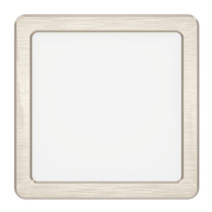 Eglo - Lampada da soffitto LED/7W/230V 2700/4000/6500K 15x15 cm cromo opaco