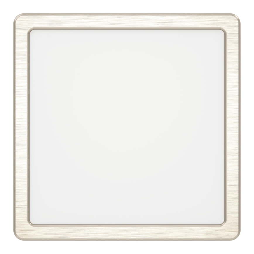 Eglo - plafoniera LED/10,5W/230V 2700/4000/6500K 22x22 cm cromo opaco