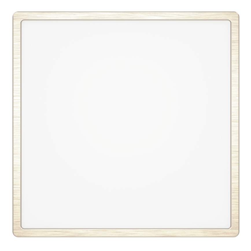 Eglo - Plafoniera LED LED/13W/230V 2700/4000/6500K 29x29 cm cromo opaco