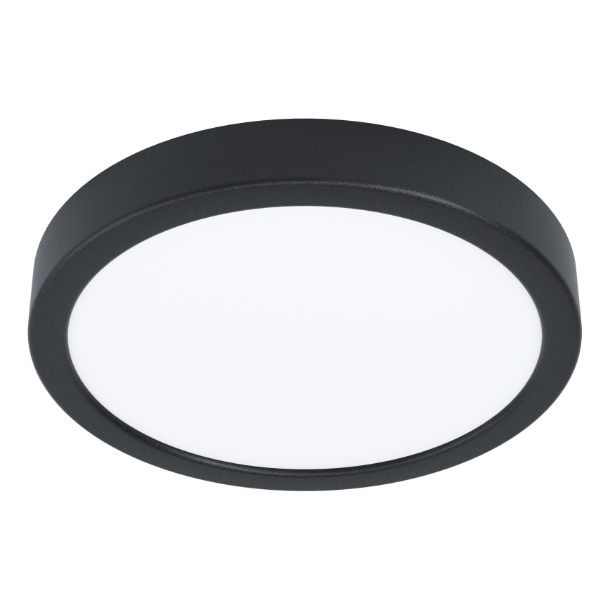 Eglo - Plafoniera LED a soffitto per bagno LED/11,5W/230V Ø 21,1 cm IP44 nero