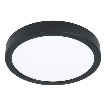 Eglo - Plafoniera da bagno LED/11,5W/230V 2700/4000/6500K Ø 21,1 cm IP44 nera