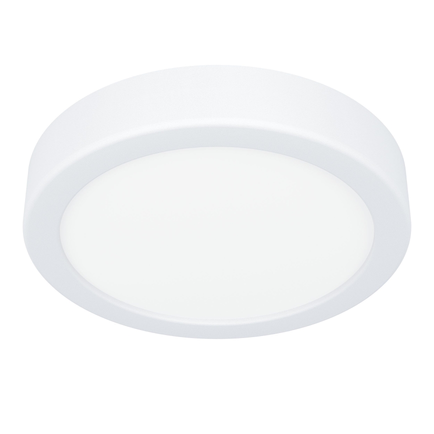 Eglo - Plafoniera da soffitto LED per bagno, 7,5 W, 230 V, 2700/4000/6500 K, Ø 16,6 cm, IP44, bianca