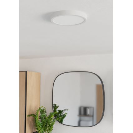 Eglo - Plafoniera da bagno LED/11,5W/230V 2700/4000/6500K Ø 21,1 cm IP44 bianca