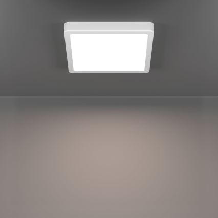 Eglo - Plafoniera da soffitto per bagno LED/10,5W/230V 2700/4000/6500K 22x22 cm IP44 bianco