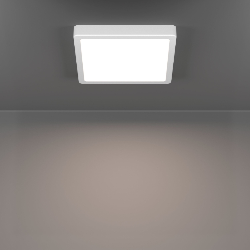 Eglo - Plafoniera da soffitto per bagno LED/10,5W/230V 2700/4000/6500K 22x22 cm IP44 bianco