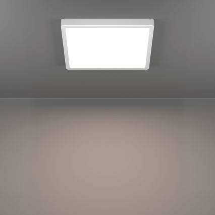 Eglo - LED Plafoniera da bagno LED/13W/230V 29x29 cm IP44 bianca