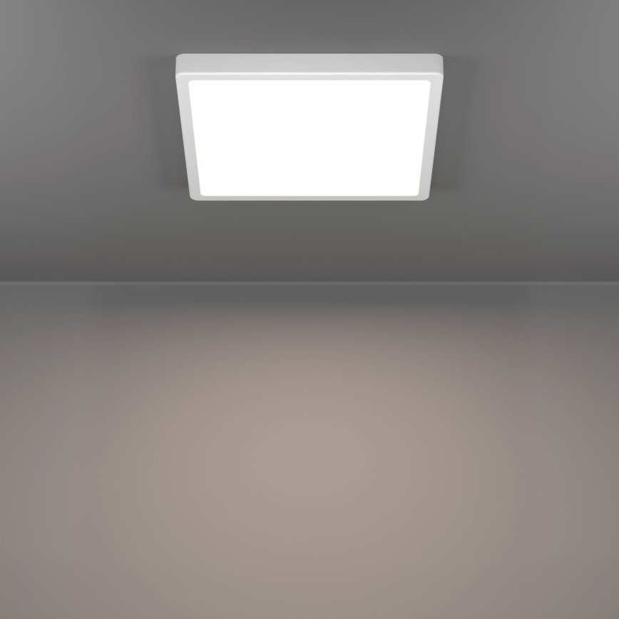 Eglo - LED Plafoniera da bagno LED/13W/230V 29x29 cm IP44 bianca