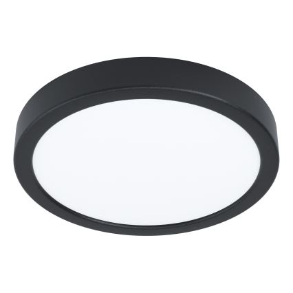 Eglo - Plafoniera LED RGBW dimmerabile per bagno LED/11,2W/230V 2700-6500K Ø 21,1 cm IP44 nero