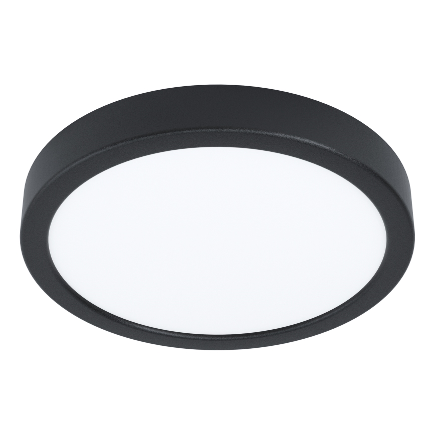 Eglo - Plafoniera LED RGBW dimmerabile per bagno LED/11,2W/230V 2700-6500K Ø 21,1 cm IP44 nero