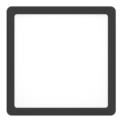 Eglo - Plafoniera LED RGBW dimmerabile per bagno LED/10,5W/230V 2700-6500K 22x22 cm IP44 nera