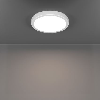 Eglo - Plafoniera da bagno a LED RGBW dimmerabile LED/11,2W/230V 2700-6500K Ø 21,1 cm IP44 bianca