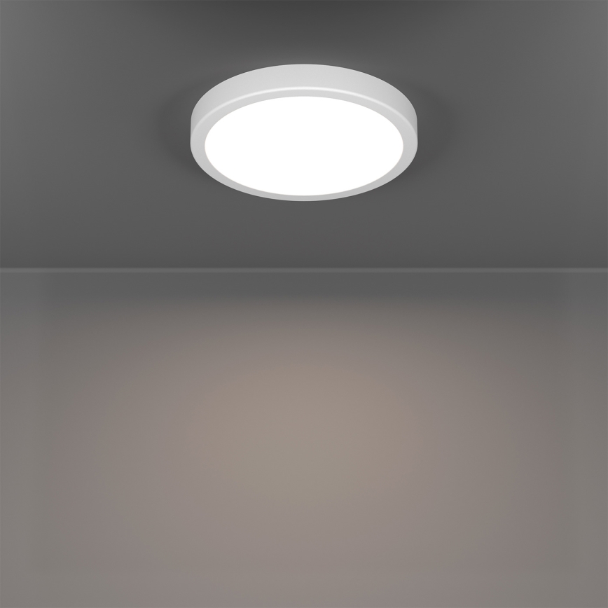 Eglo - Plafoniera da bagno a LED RGBW dimmerabile LED/11,2W/230V 2700-6500K Ø 21,1 cm IP44 bianca