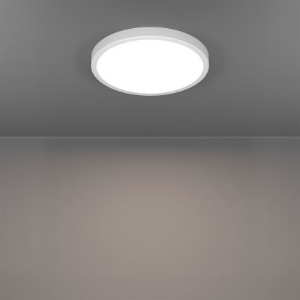 Eglo - LED RGBW dimmerabile plafoniera da soffitto per bagno LED/14,3W/230V 2700-6500K diam. 27,8 cm IP44 bianca