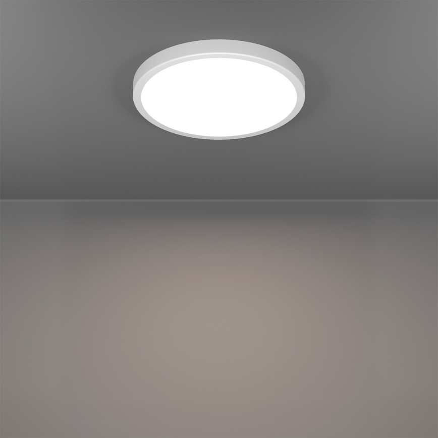 Eglo - LED RGBW dimmerabile plafoniera da soffitto per bagno LED/14,3W/230V 2700-6500K diam. 27,8 cm IP44 bianca