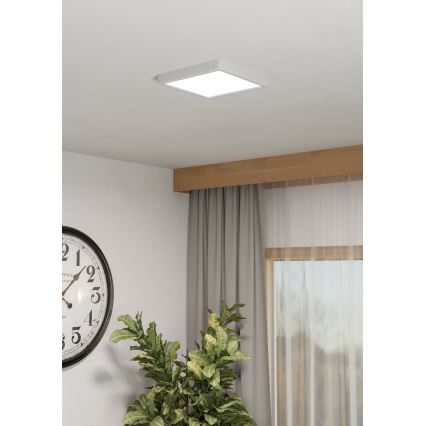 Eglo - LED RGBW Plafoniera da bagno dimmerabile LED/10,5W/230V 2700-6500K 22x22 cm IP44 bianco