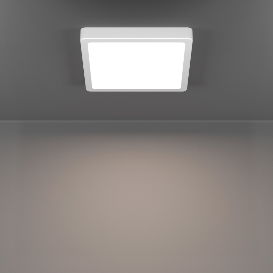 Eglo - LED RGBW Plafoniera da bagno dimmerabile LED/10,5W/230V 2700-6500K 22x22 cm IP44 bianco