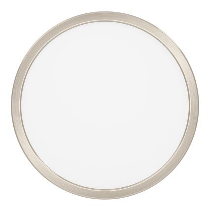 Eglo - LED RGBW dimmerabile plafoniera da soffitto per bagno LED/14,3W/230V 2700-6500K Ø 27,8 cm IP44 cromo opaco