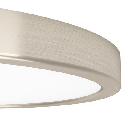 Eglo - LED RGBW dimmerabile plafoniera da soffitto per bagno LED/14,3W/230V 2700-6500K Ø 27,8 cm IP44 cromo opaco