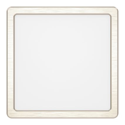 Eglo - Plafoniera LED RGBW dimmerabile per bagno LED/10,5W/230V 2700-6500K 22x22 cm IP44 cromo opaco