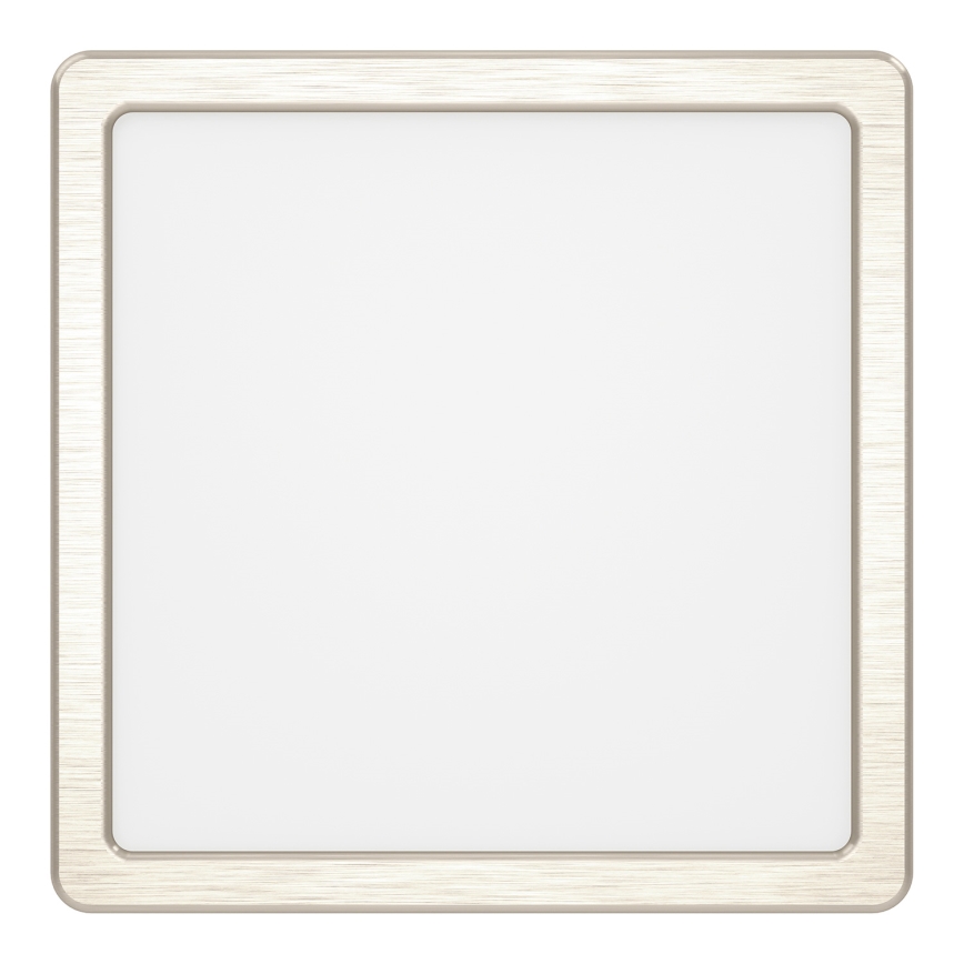 Eglo - Plafoniera LED RGBW dimmerabile per bagno LED/10,5W/230V 2700-6500K 22x22 cm IP44 cromo opaco