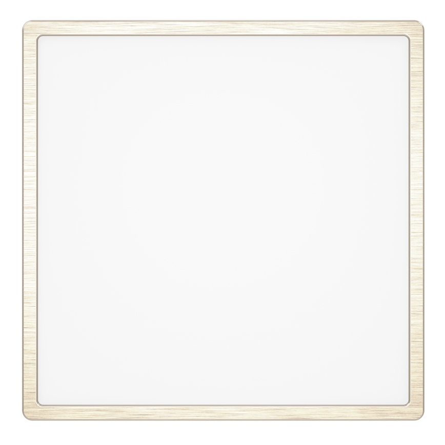 Eglo - Plafoniera LED RGBW dimmerabile da bagno LED/13,5W/230V 2700-6500K 29,5x29,5 cm IP44 cromo opaco