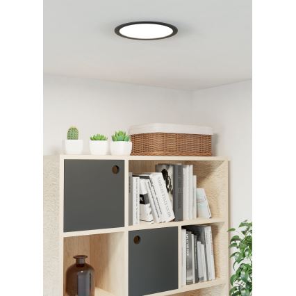 Eglo - Faretto da incasso LED/18,5W/230V 2700/4000/6500K Ø 21,6 cm nero