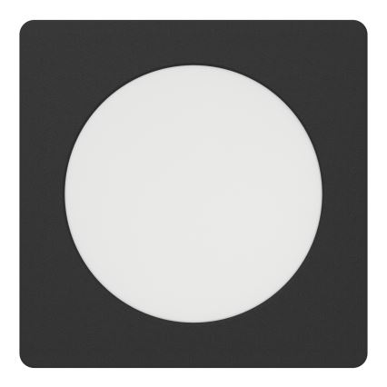 Eglo - Faretto da incasso a LED/6,3W/230V 2700/4000/6500K 11,9x11,9 cm nero