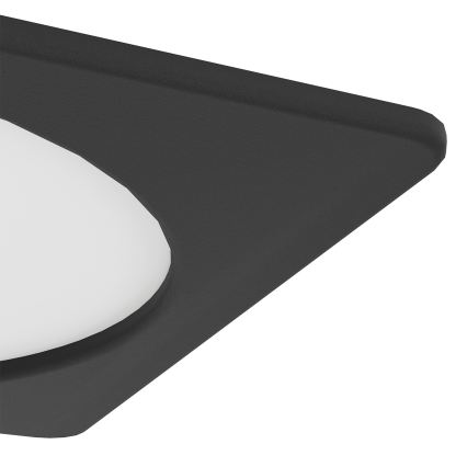 Eglo - Faretto LED da incasso LED/10,5W/230V 2700/4000/6500K 16,6x16,6 cm nero