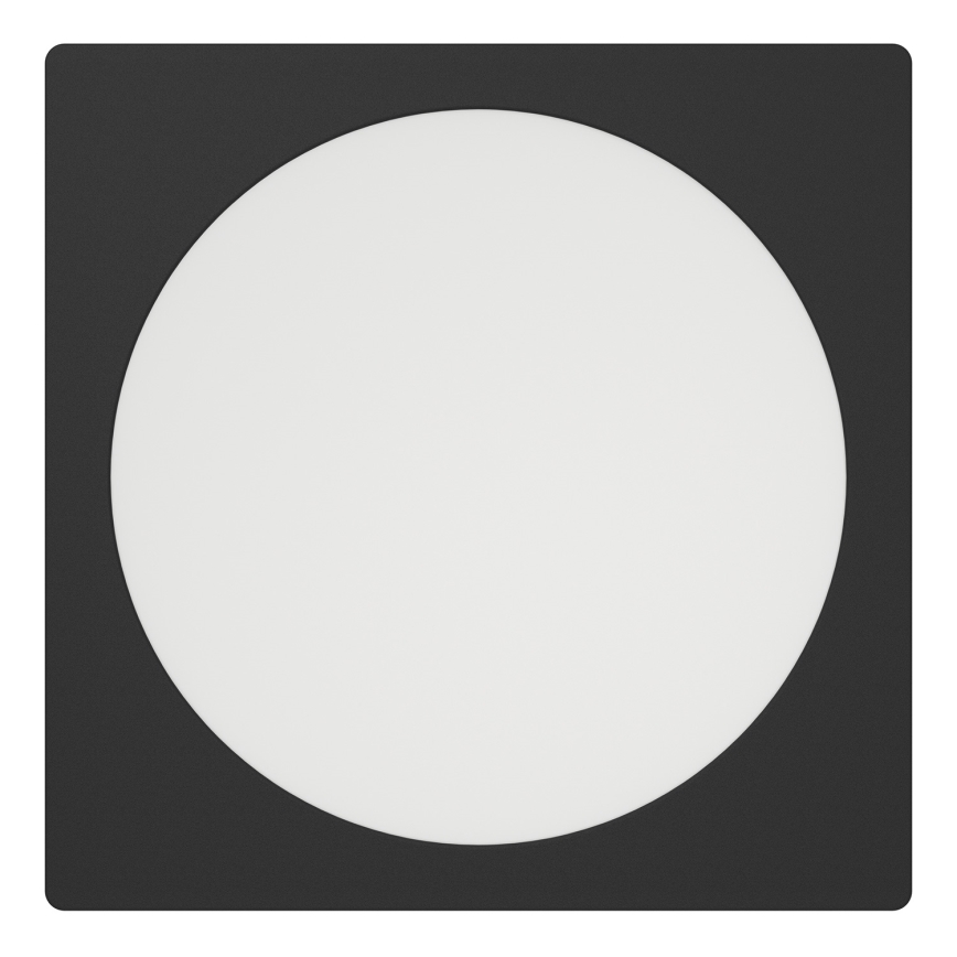 Eglo - Lampada da incasso LED/18,5W/230V 2700/4000/6500K 21,6x21,6 cm nero