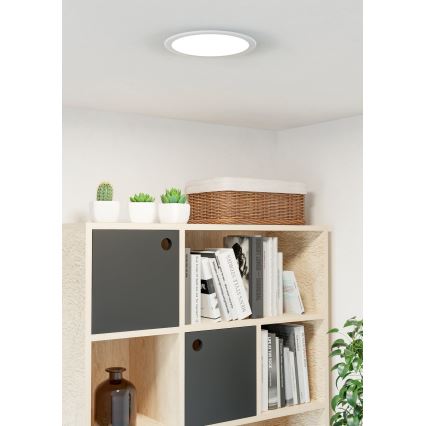 Eglo - Faretto da incasso LED/18,5W/230V 2700/4000/6500K diam. 21,6 cm bianco