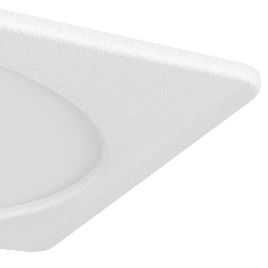 Eglo - Faretto da incasso LED/10,5W/230V 2700/4000/6500K 16,6x16,6 cm nero