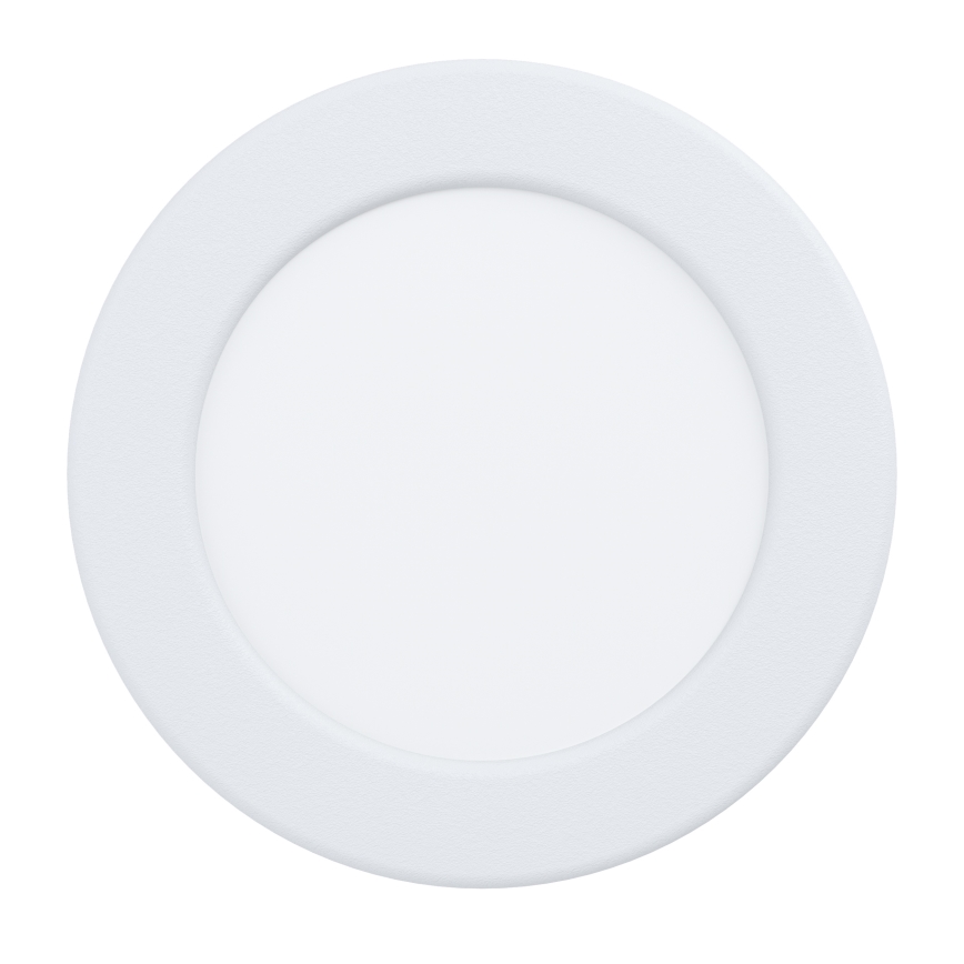 Eglo - Faretto da incasso per bagno LED RGBW dimmerabile, 5W, 230V, 2700-6500K, Ø 12 cm, IP44, bianco