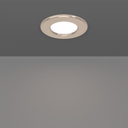 Eglo - Set da 3 faretti LED RGBW dimmerabili per bagno, LED/2,8W/230V, 2700-6500K, Ø 8,8 cm, IP44, cromo satinato