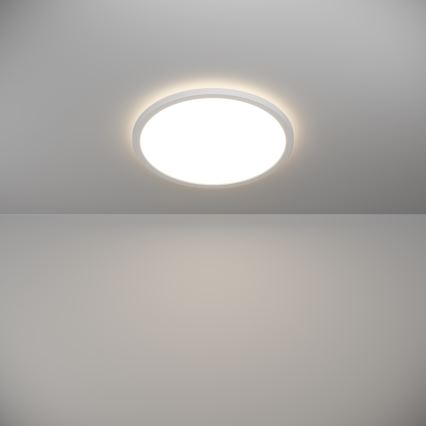Eglo - LED Dimmerabile per esterni soffitto chiaro LED/18,5W/230V 2700-6500K diametro 38,9 cm IP44 bianco + telecomando