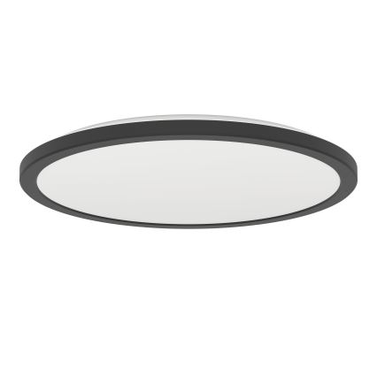 Eglo - LED RGBW Dimmerabile per esterni soffitto chiaro LED/18,5W/230V 2700-6500K diametro 38,9cm IP44 nero ZigBee