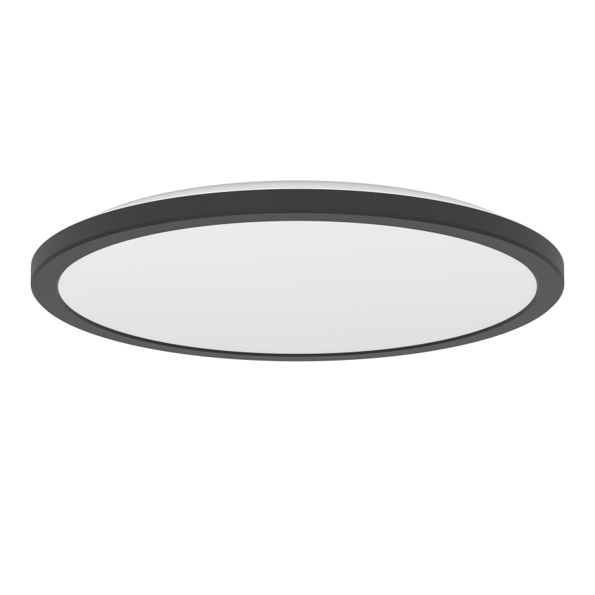 Eglo - LED RGBW Dimmerabile per esterni soffitto chiaro LED/18,5W/230V 2700-6500K diametro 38,9cm IP44 nero ZigBee