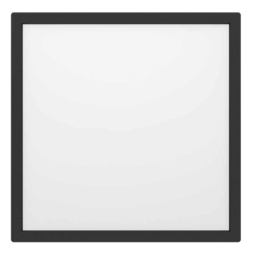Eglo - LED RGBW Dimmerabile per esterni soffitto chiaro LED/13,4W/230V 2700-6500K 29x29 cm IP44 nero