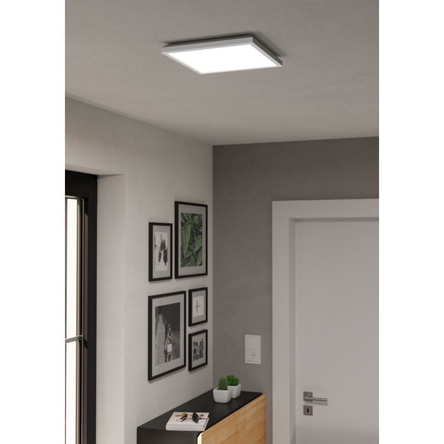 Eglo - LED RGBW Dimmerabile per esterni soffitto chiaro LED/13,4W/230V 2700-6500K 29x29 cm IP44 bianco ZigBee