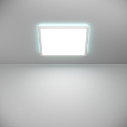 Eglo - Plafoniera da soffitto per bagno dimmerabile LED RGBW LED/17,6W/230V 2700-6500K 39x39 cm IP44 bianco ZigBee
