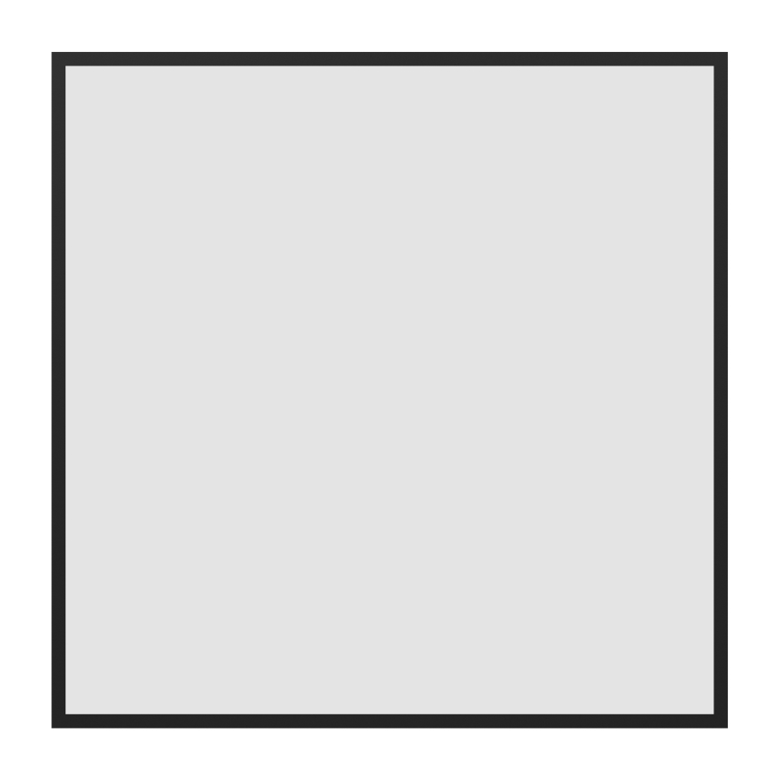 Eglo - Pannello LED RGBW dimmerabile a montaggio superficiale LED/33W/230V 2700-6500K 60x60 cm nero