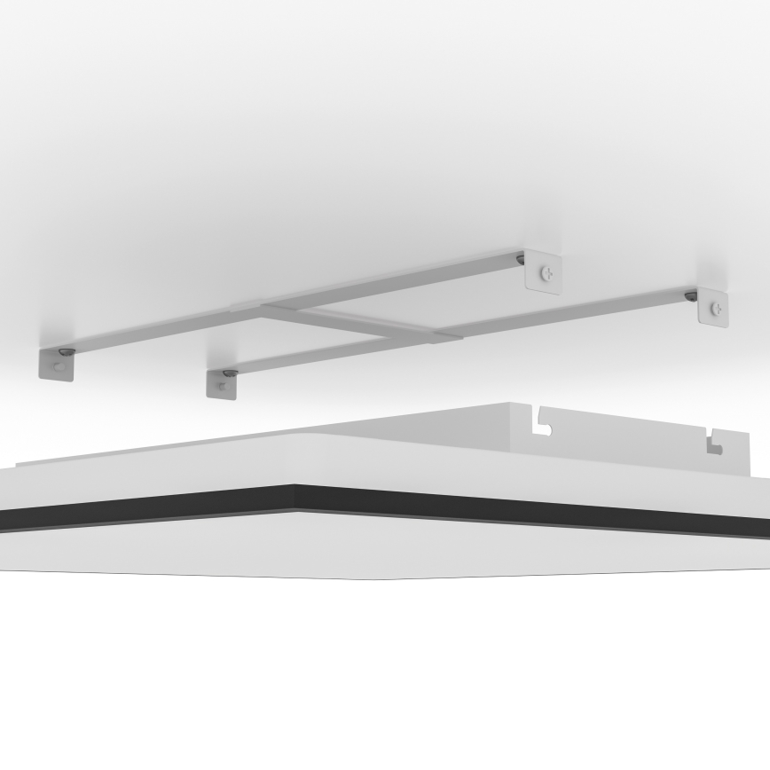 Eglo - Pannello LED RGBW dimmerabile a montaggio superficiale LED/33W/230V 2700-6500K 60x60 cm nero