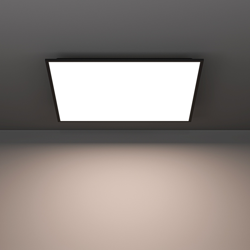 Eglo - Pannello LED RGBW dimmerabile a montaggio superficiale LED/33W/230V 2700-6500K 60x60 cm nero